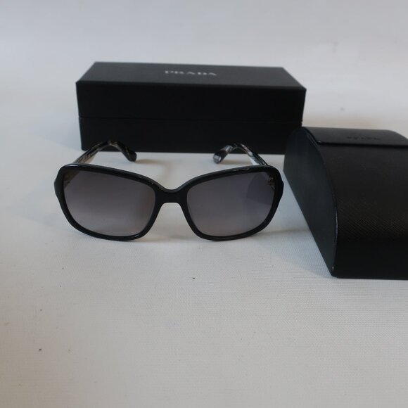 Womens Prada Dark Tortoise SPR 16M 60 13 2AU-6E1 135 Designer Sunglasses - Picture 3 of 16